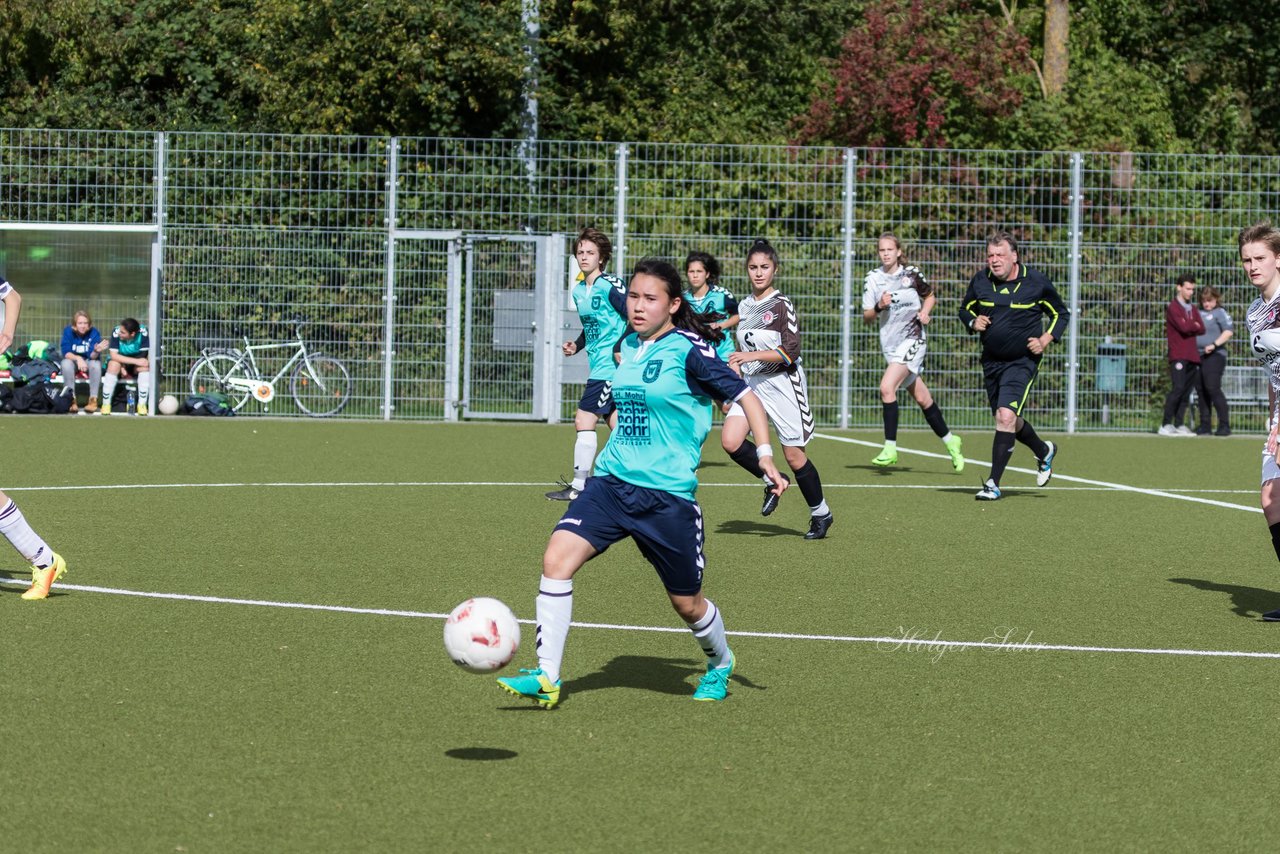 Bild 345 - B-Juniorinnen Wedel - St. Pauli : Ergebnis: 1:2